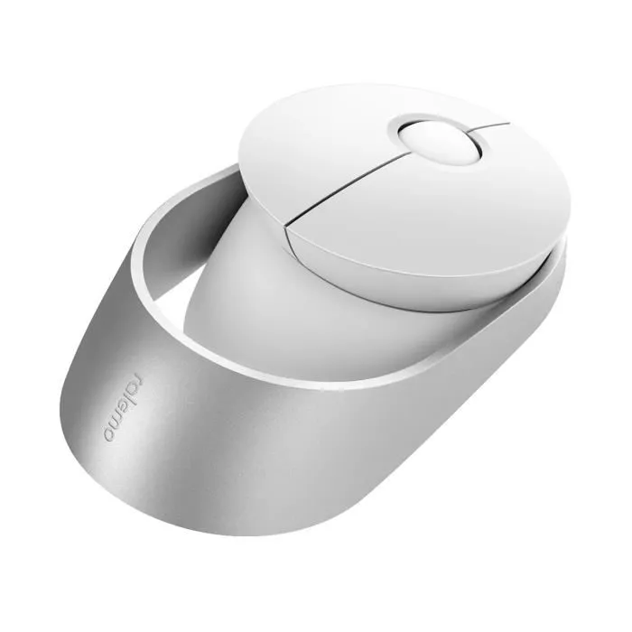 Rapoo Air 1 - Souris sans fil multimode 2,4 GHz/Bluetooth - 1600 dpi - Batterie rechargeable - Connexion jusqu'à 3 appareils - Blanc Rapoo Air 1 - Souris sans fil multimode 2,4 GHz/Bluetooth - 1600 dpi - Batterie rechargeable - Connexion jusqu'à 3 appareils - Blanc