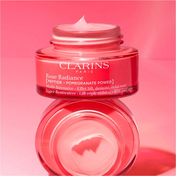 Clarins Crème Multi-Intensive Rose Éclat Raffermissante et Lumineuse - 50 ml