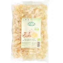 GERIO Caramels au Gingembre et Citron BIO 1kg