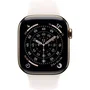Apple Watch Series 11 GPS + Cellular Boîtier 42 mm Titanium Gold avec Bracelet Sport Band S/M Light Blush - Apple