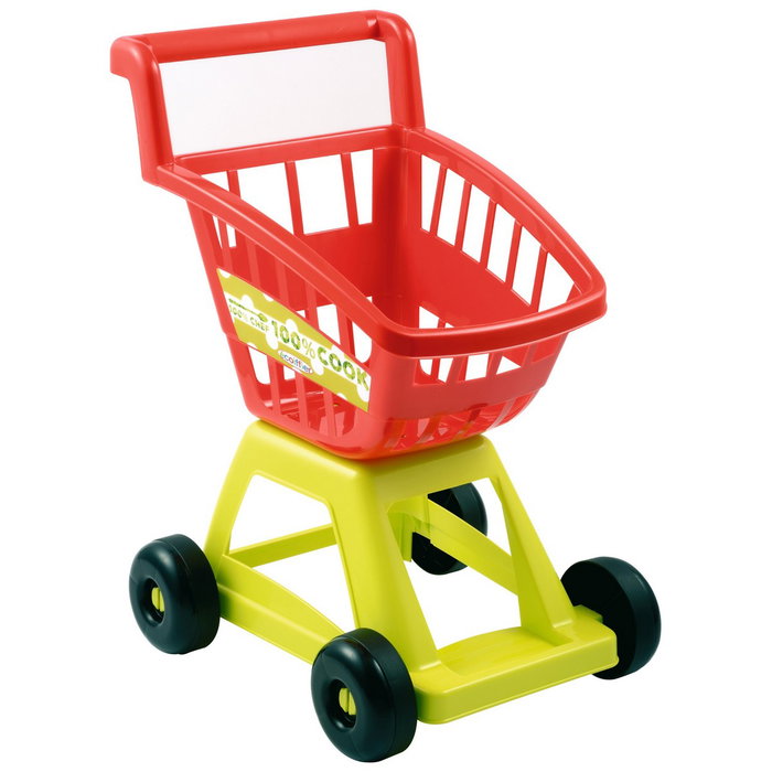 Ecoiffier Chef Chariot Supermarché Rouge et Noir Ecoiffier Chef Chariot Supermarché Rouge et Noir