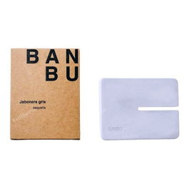 BANBU Jabonera Mini Blanca - Porte-savon miniature blanc - Sans refroidissement