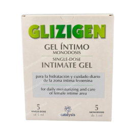GLIZIGEN Gel intime interne monodosis 5x5ml