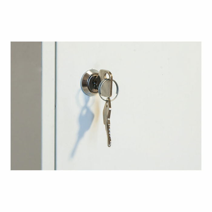 casier Simon Rack Gris Métal 30 X 50 X 180 CM