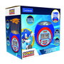 LEXIBOOK Réveil Projecteur Sonic the Hedgehog - Alarme avec Répétition, Lumière Nocturne à Temporisateur, Affichage LCD, Fonctionne sur Piles