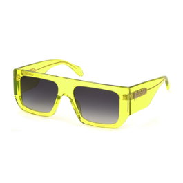 Just Cavalli SJC022-560998 Lunettes de soleil Jaune/Gris