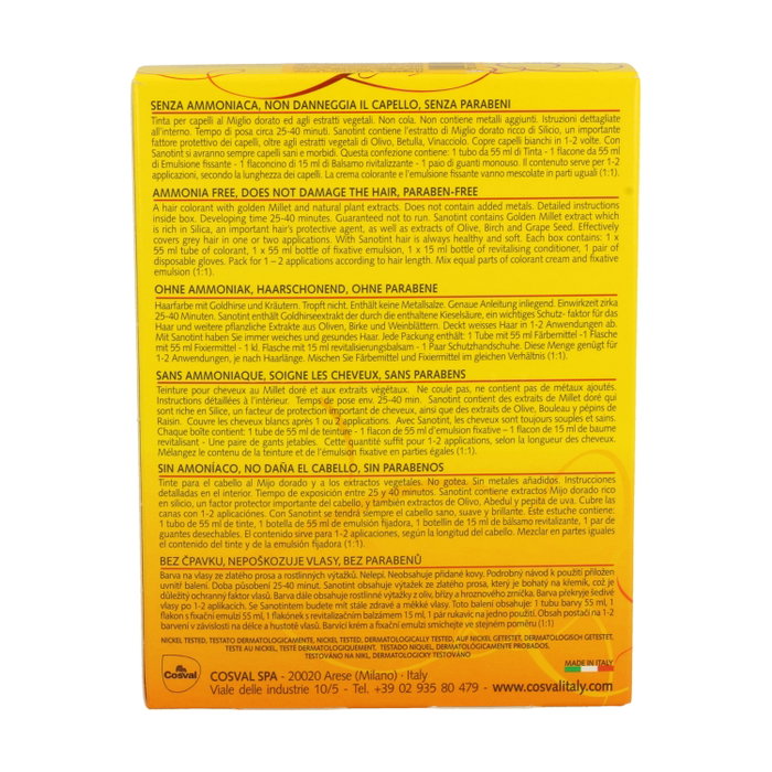 SANOTINT CLASSIC TINTE CAPILAR 15 RUBIO CENIZA
