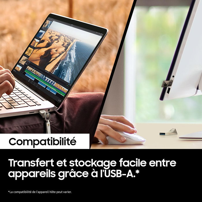 Clé USB Samsung MUF-512BE4/APC Gris 512 GB