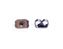 Innspiro Fermoir à pression métallique doré vieilli 3x4mm - 10 unités