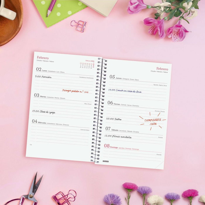 Agenda Finocam DESIGN COLLECTION Imposible 11,7 x 18,1 cm 2026