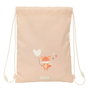 Sac à dos serré par des ficelles Safta Flores 26 x 34 x 1 cm