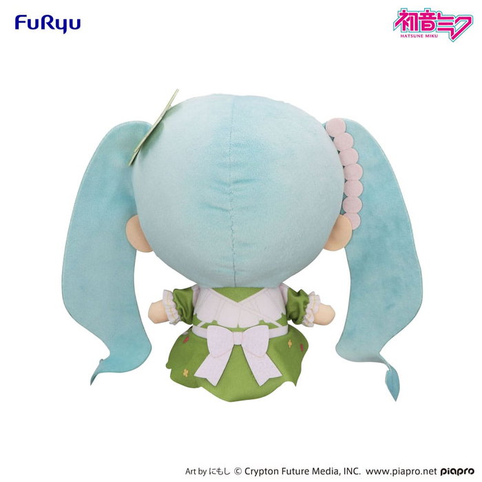 Furyu Hatsune Miku peluche Kyurumaru Big Clover 26 cm Furyu Hatsune Miku peluche Kyurumaru Big Clover 26 cm