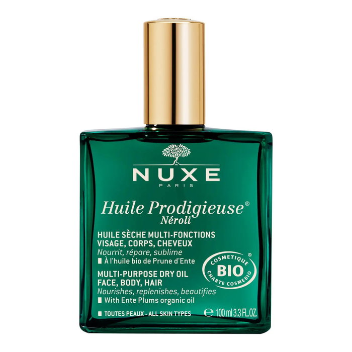 Nuxe Huile Prodigieuse Multi-Purpose Neroli - Huile Multi-Usages pour le Visage, le Corps et les Cheveux - 100 ml Nuxe Huile Prodigieuse Multi-Purpose Neroli - Huile Multi-Usages pour le Visage, le Corps et les Cheveux - 100 ml