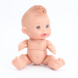 Deqube - Poupée traditionnelle espagnole Punki, corps rigide 20 cm, parfum vanille, costume régional, jouet pour enfants à partir de 3 ans