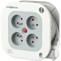 Link2Home Enrouleur électrique Compact 7 m - 4 prises