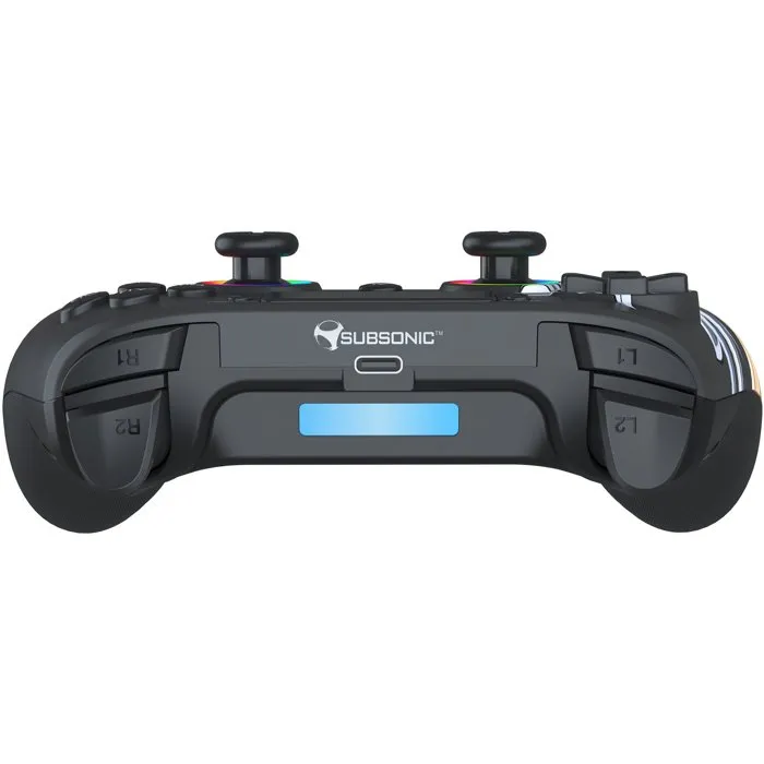 Subsonic Manette sans fil Dragon Ball Super Goku Ultra Instinct pour PS5 et PC - Noir Subsonic Manette sans fil Dragon Ball Super Goku Ultra Instinct pour PS5 et PC - Noir