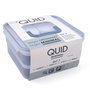 Quid Set 7 Récipients Hermétiques Plastique Minimal (3200 mL, 500 mL, 470 mL, 200 mL) Verts, Adaptés Micro-ondes et Frigo