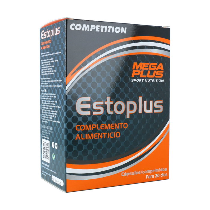 MEGA PLUS ESTOPLUS 30 packs de compléments alimentaires de nutrition sportive et libido