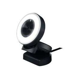 Razer Webcam Kiyo USB Noir avec anneau lumineux intégré - RZ19-02320100-R3M1