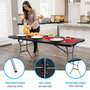 Table Piable Lifetime Noir 183 x 73 x 76 cm