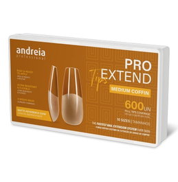 Andreia Pro Extend Tips Medium Coffin 600u