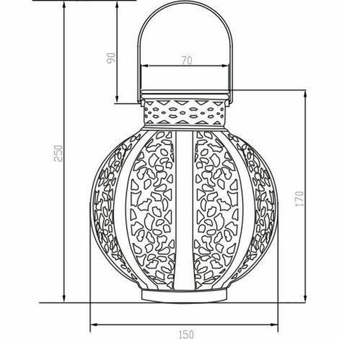 Lampe solaire Galix Beige
