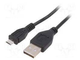 GEMBIRD Câble USB 2.0 Cablexpert USB A vers Micro USB B, 0,5m, doré