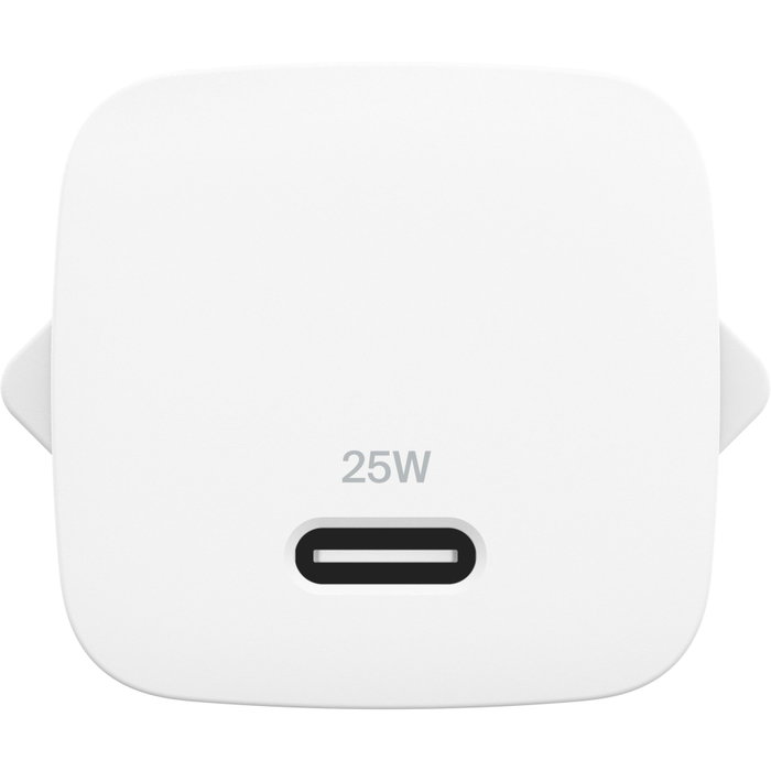 Belkin Chargeur de secteur 25 W USB-C avec câble USB-C de 1 m - Blanc