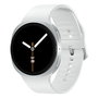Samsung Galaxy Watch 8 - Montre connectée - 44mm - Cadran blanc - Réf. SM-L335FZSAEUE - Version Bluetooth
