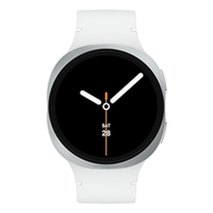 Samsung Galaxy Watch 8 - Montre connectée - 44mm - Cadran blanc - Réf. SM-L335FZSAEUE - Version Bluetooth