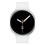 Samsung Galaxy Watch 8 - Montre connectée - 44mm - Cadran blanc - Réf. SM-L335FZSAEUE - Version Bluetooth