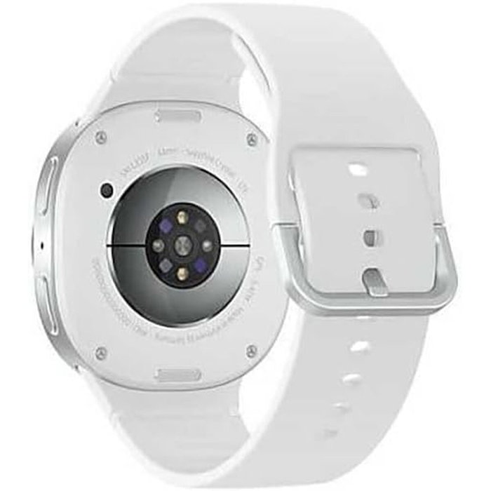 Samsung Galaxy Watch 8 - Montre connectée - 44mm - Cadran blanc - Réf. SM-L335FZSAEUE - Version Bluetooth