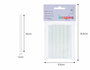 Innspiro Pack de 6 bâtonnets de colle silicone thermofusible 1,1 x 10 cm