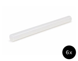 Innspiro Pack de 6 bâtonnets de colle silicone thermofusible 1,1 x 10 cm