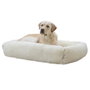 Kerbl Corbeille Fluffy Crème 100 x 70 cm