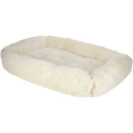 Kerbl Corbeille Fluffy Crème 100 x 70 cm
