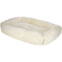 Kerbl Corbeille Fluffy Crème 100 x 70 cm