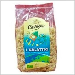 CASTAGNO MIX GALACTIC pasta infantil con figuras 500gr. ECO