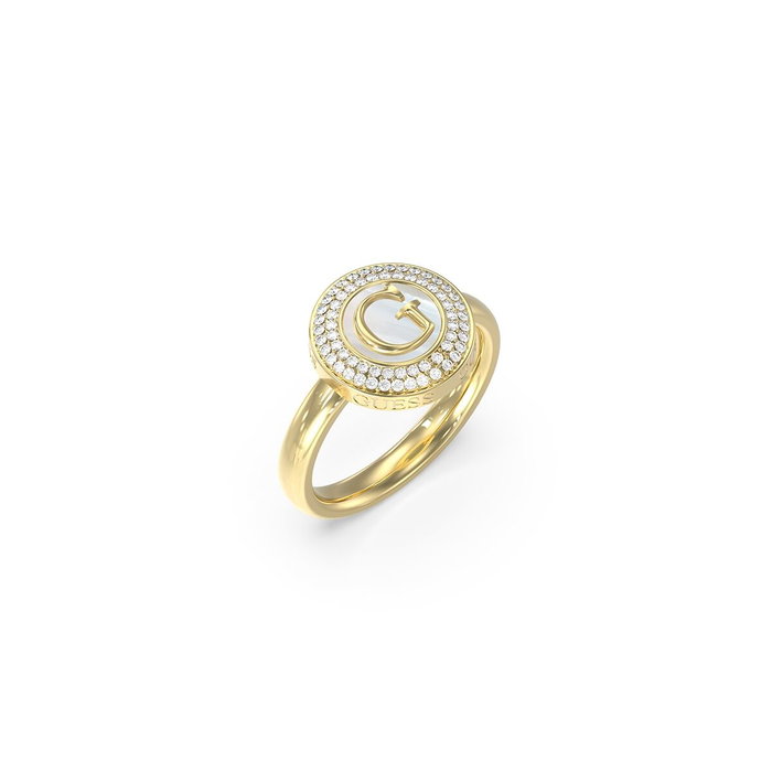 Bague Femme Guess JUBR06206JWYG58 Doré 18 Bague Femme Guess JUBR06206JWYG58 Doré 18