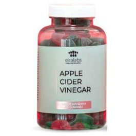 EIRALABS Gommes au Vinaigre de Cidre de Pomme, 60 Gummies, Complément Alimentaire, Vegan