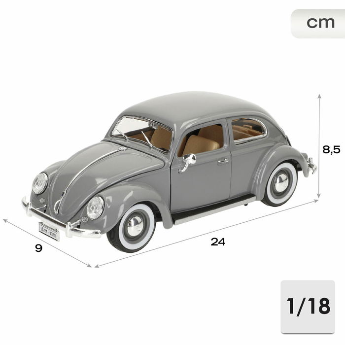 Voiture Bburago GT-Volkswagen Kafer Beetle (1955) 1:18