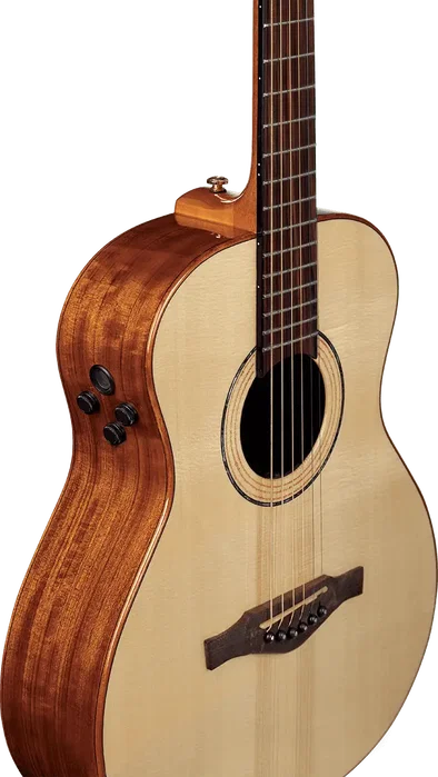 EKO Guitare Acoustique Travel Marcopolo A/E, Naturel, avec Housse