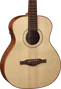EKO Guitare Acoustique Travel Marcopolo A/E, Naturel, avec Housse