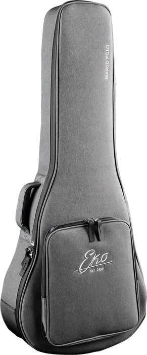 EKO Guitare Acoustique Travel Marcopolo A/E, Naturel, avec Housse