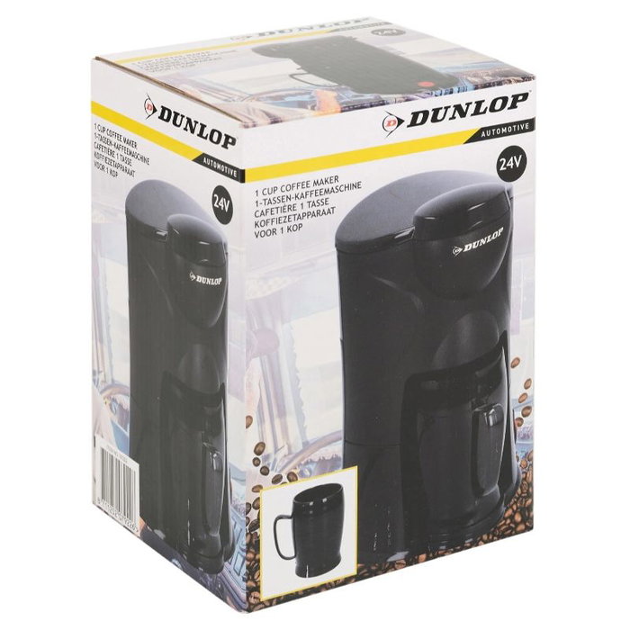 DUNLOP Cafetière électrique de voyage 24V