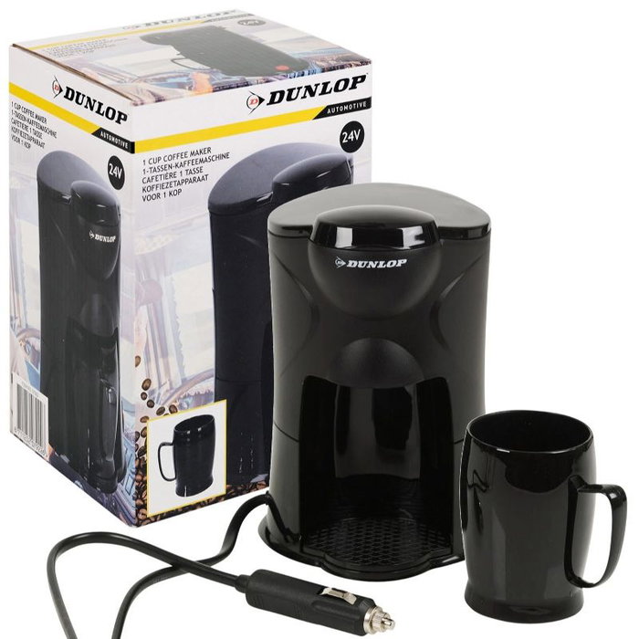 DUNLOP Cafetière électrique de voyage 24V