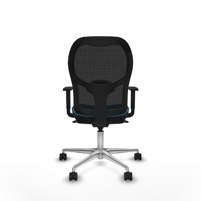 Piqueras y Crespo Chaise de Bureau 1D086N0 Noir Vert pétrole