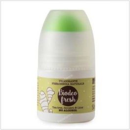 LA SAPONARIA Déodorant Roll-On Arbre à Thé Gingembre Citron Vert 50ml