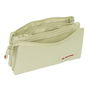 Trousse Fourre-Tout Triple El Ganso Beige Beige 22 x 12 x 3 cm