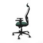 Piqueras y Crespo Chaise de Bureau avec Appui-tête Jorquera 3D036G1 Vert